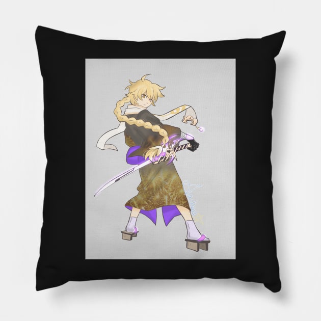 Inazuman Aether Pillow by ArachanShop