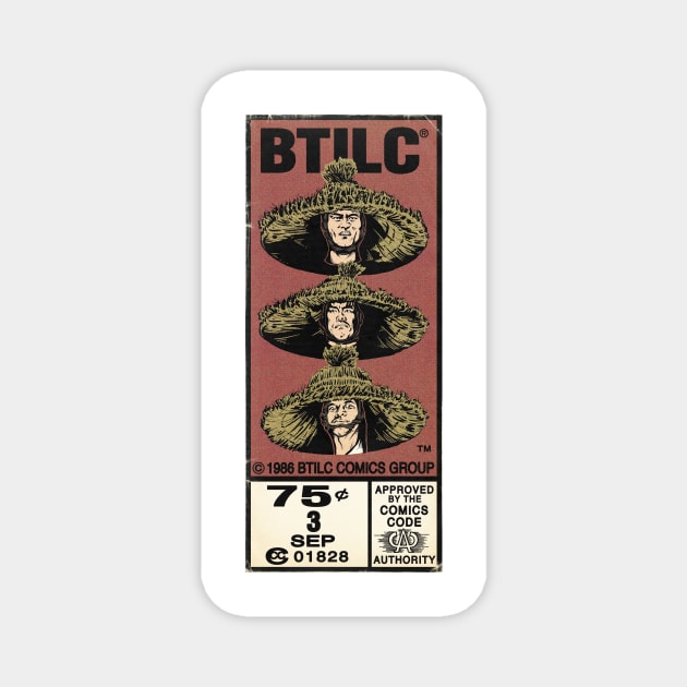 BTILC COMICS, ISSUE #3, VOL.1 Magnet by MrFriday