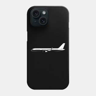 Boeing 757-200 Silhouette Phone Case