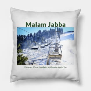 Malam Jabba in Pakistan where hospitality and beauty awaits you Pakistani culture , Pakistan tourism Pillow