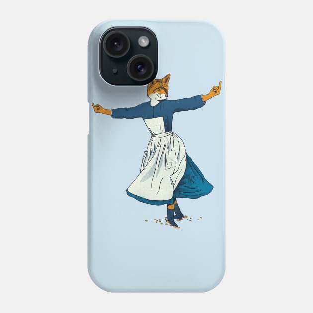 Look At All The Fox I Give - II Phone Case by Gintron