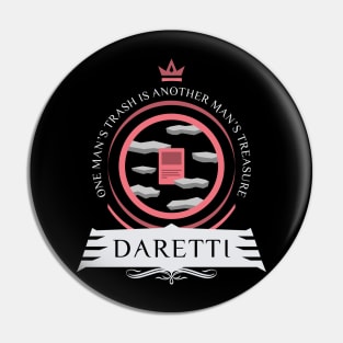 Commander Daretti Pin
