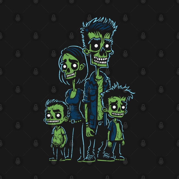 Zombie Family - 4 by NeverDrewBefore