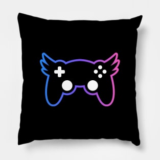 Winged Video Game Controller Pillow