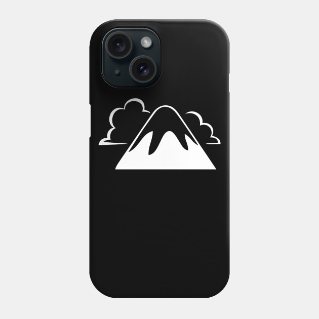 Mountain forest Phone Case by zeevana