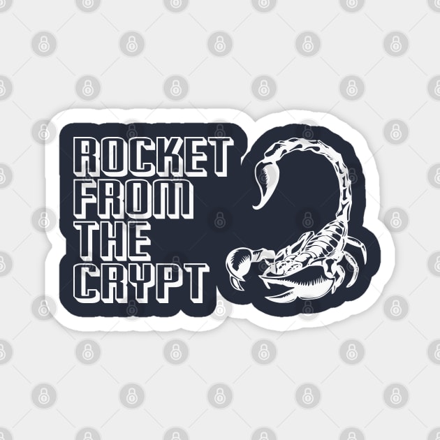 Rocket From The Crypt Magnet by bakuto docher