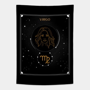 Virgo | Astrology Zodiac Sign Design Tapestry