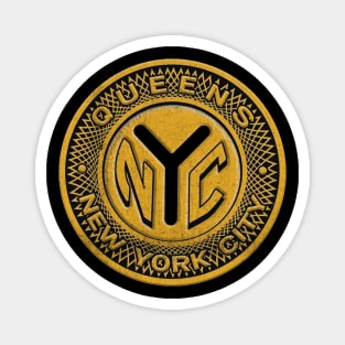 Queens Token Magnet