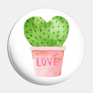 Love Cacti Pin