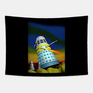 Cadet Robots 1960s Cult SF Tapestry