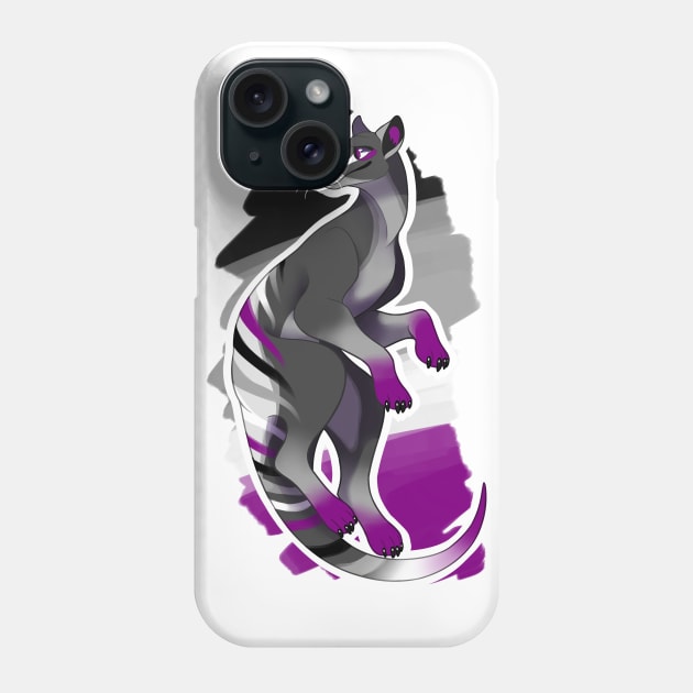 Asexual Thylacine Phone Case by candychameleon