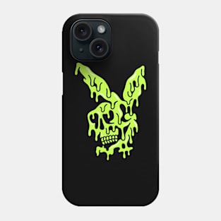 Skull bunny slime Phone Case