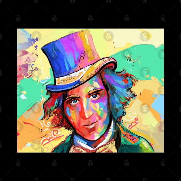 Willy Wonka by mailsoncello