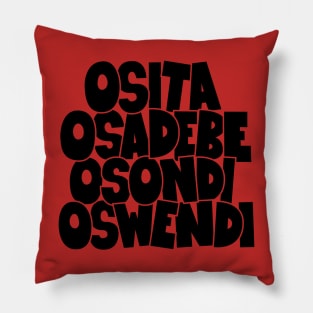 Osita Osadebe: Celebrating the Iconic Osondi Oswendi - Igbpo Highlife Nigeria Pillow