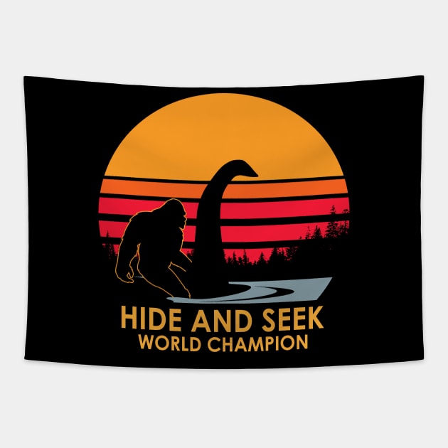 Hide and seek world champion Tapestry by JameMalbie