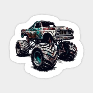 Monster Truck Magnet