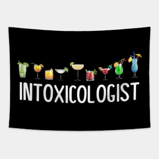 Intoxicologist Funny Bartender Tapestry