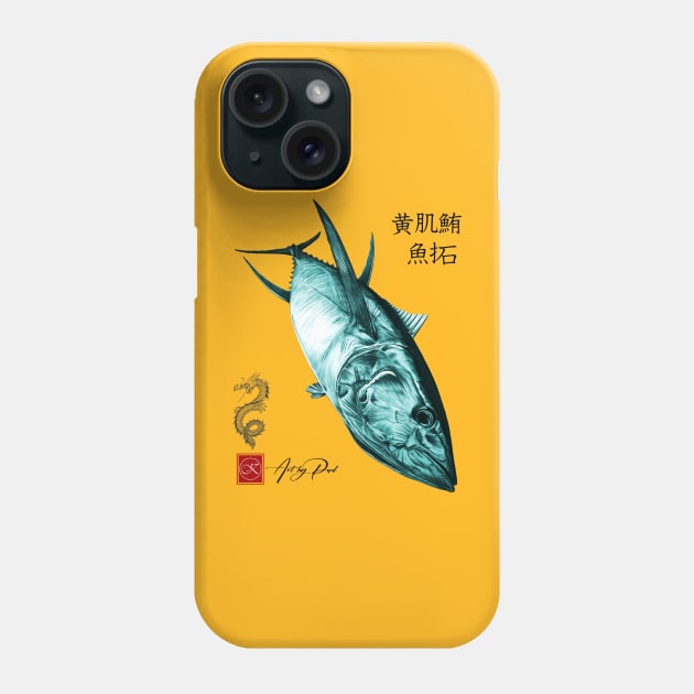 GYOTAKU TUNA Phone Case by Art by Paul