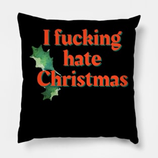 Merry F'in Xmas Pillow