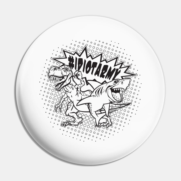 Black and White LINE ART LOGO Pin by TaraErickson