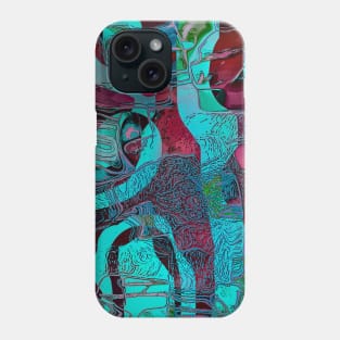 Digital abstract art 2.6 Phone Case