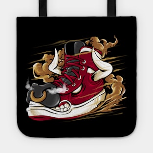 bufallo boy Tote