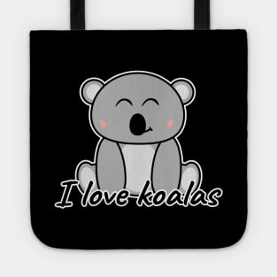 I Love Koalas Tote