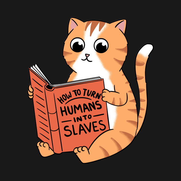 Cat book slaves by coffeeman