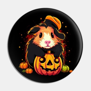 Guinea Pig Halloween Pin