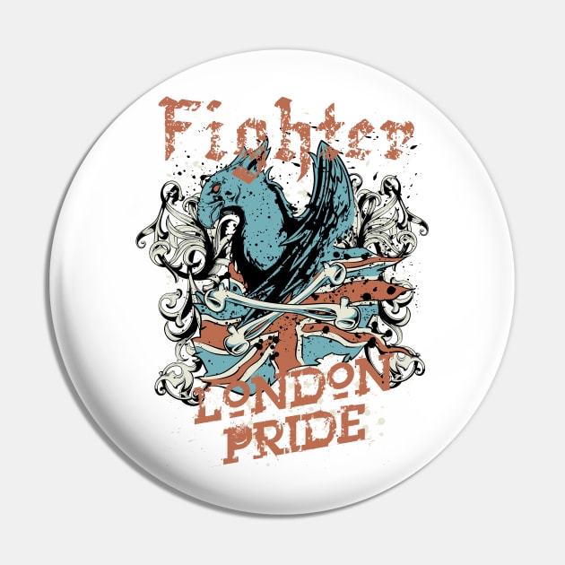 London Pride Pin by viSionDesign