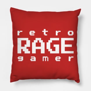 "RETRO RAGE Gamer" Pillow