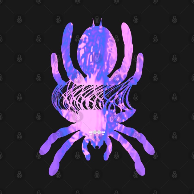 Tarantula Silhouette 63 (Tie Dye) by IgorAndMore