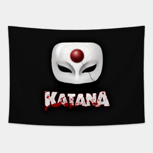 Katana Mask Tapestry