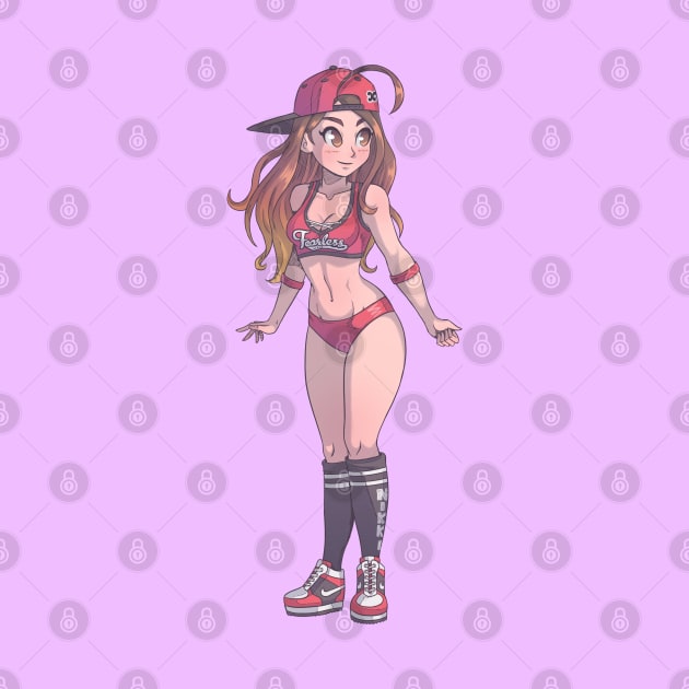 Nikki Bella Red by MauroAlbatros