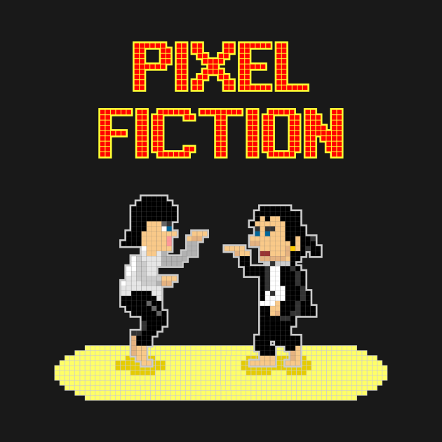 Disover Pixel Fiction - 8bits - T-Shirt