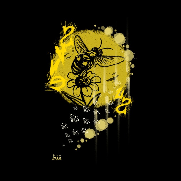 Bee Art by Leaf It Bee