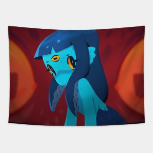 Mermaid stare Tapestry