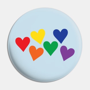 Hearts Pride Pin