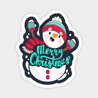 snowman Magnet