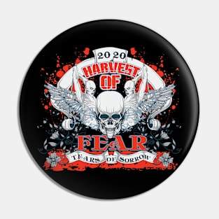 2020 - Harvest Of Fear - Tears Of Sorrow Pin