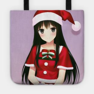 Santa Girl Tote