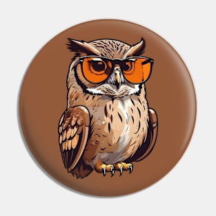 The Hip Owl Pin