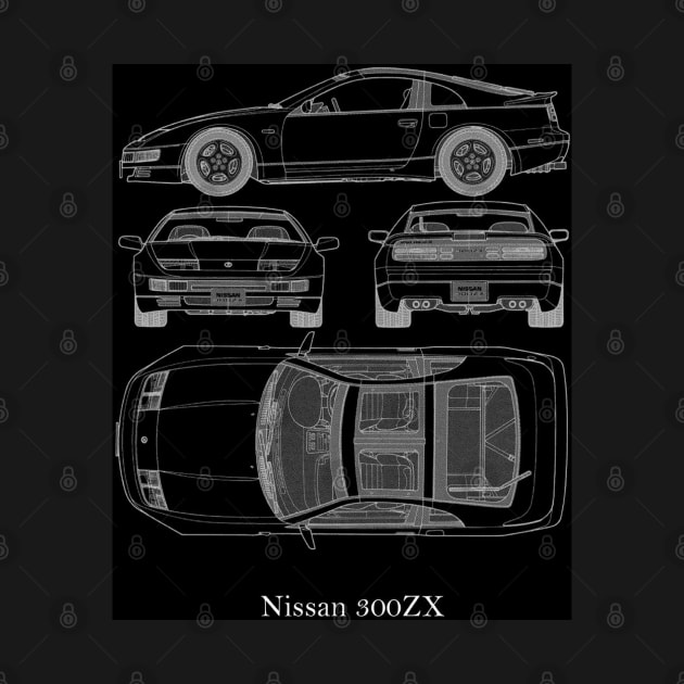 Nissan 300zx by AliceEye555