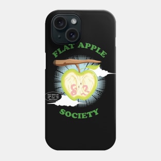 The Flat Apple Society Phone Case