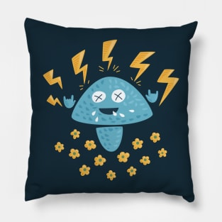 Heavy Metal Mushroom Pillow