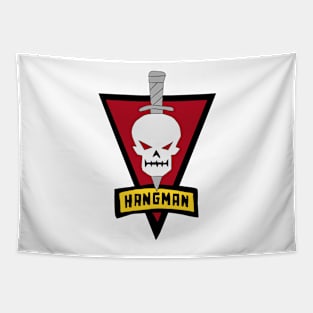 hangman logo millitary green Tapestry