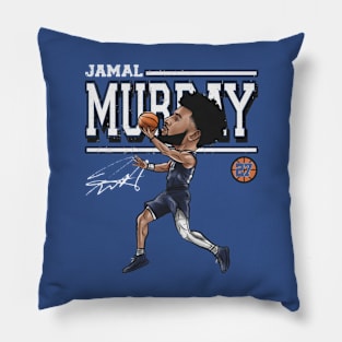 jamal murray cartoon Pillow