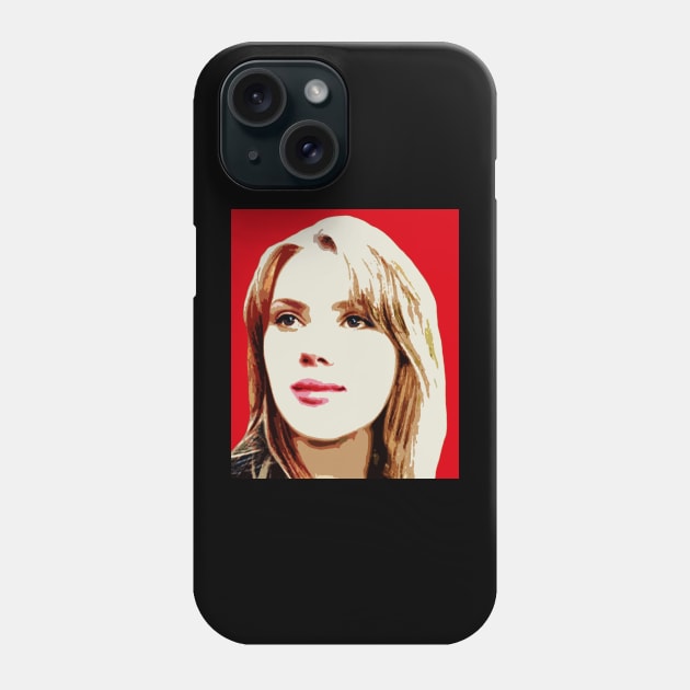 scarlett johansson Phone Case by oryan80