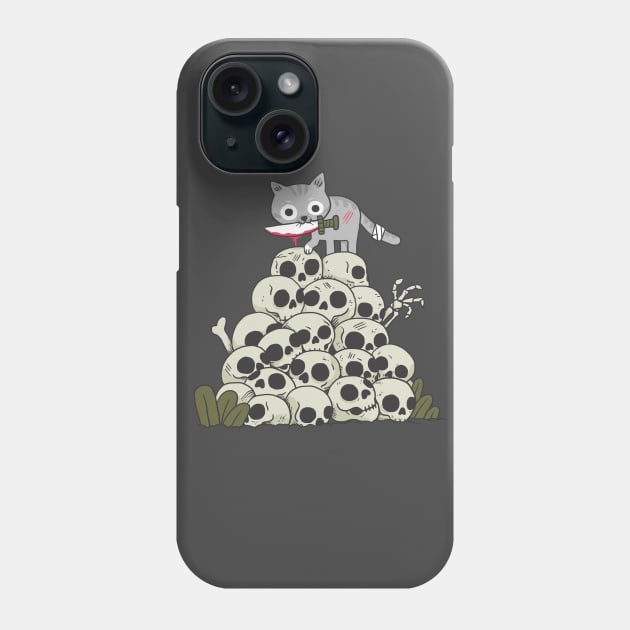 Killer Cat Phone Case by ppmid