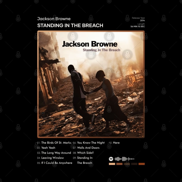 Jackson Browne - Standing In The Breach Tracklist Album by 80sRetro